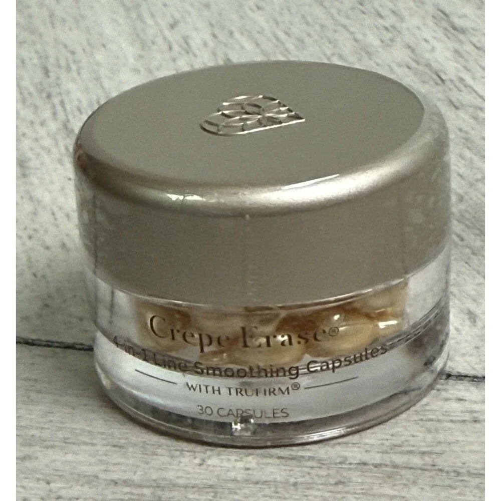 Crepe Erase 4-in-1 Line Smoothing Capsules 30 Count Anti-Aging Serum New Sealed